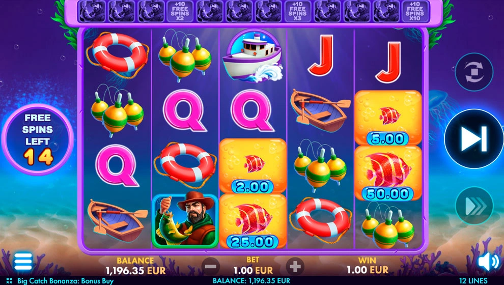 big catch bonanza: perfect haul слот